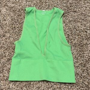 Urban Outfitters Green Sleeveless Top
